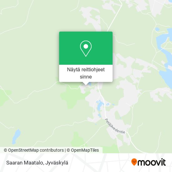 Saaran Maatalo kartta