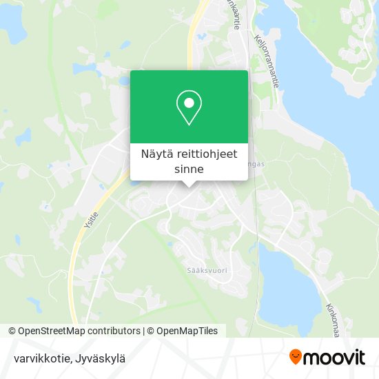 varvikkotie kartta