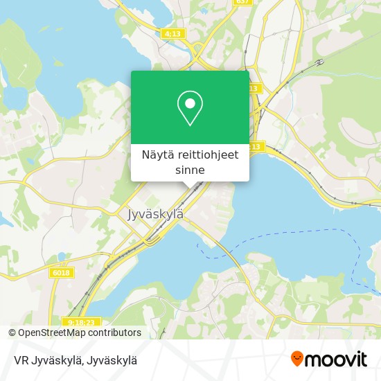 VR Jyväskylä kartta