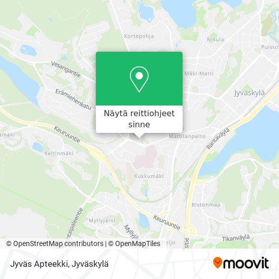 Jyväs Apteekki kartta