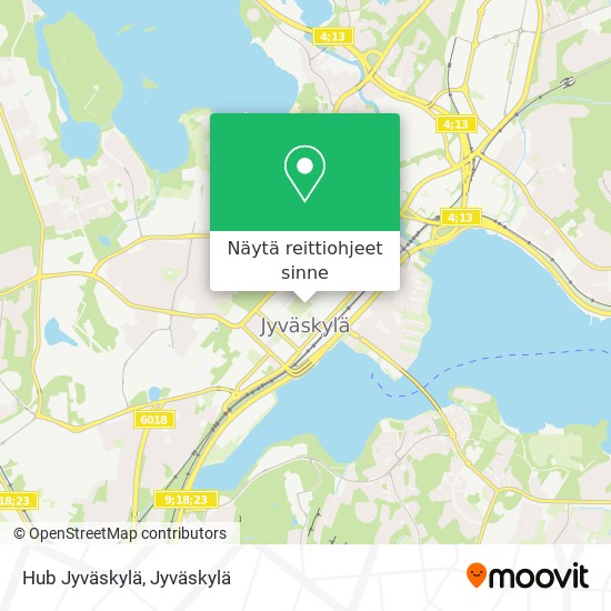 Hub Jyväskylä kartta