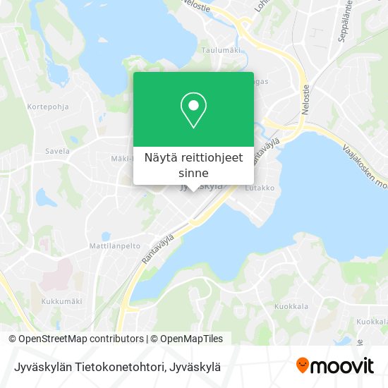 Jyväskylän Tietokonetohtori kartta