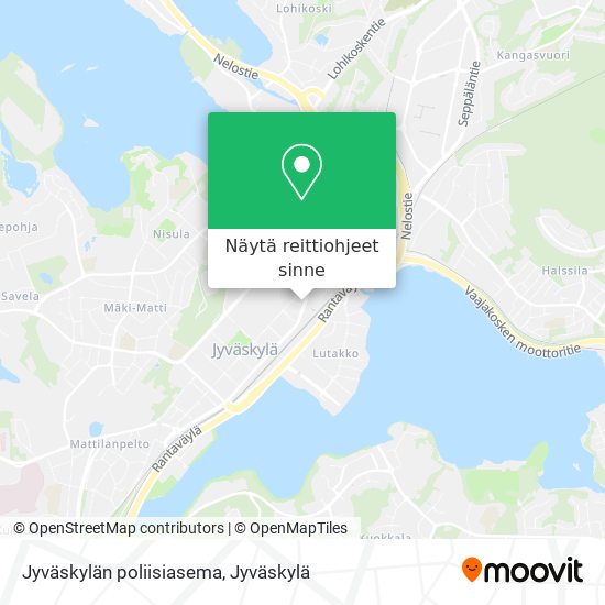 Jyväskylän poliisiasema kartta