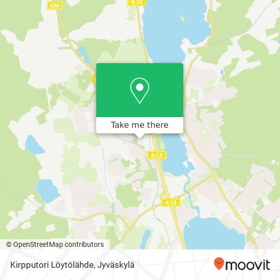 Kuinka päästä kohteeseen Kirpputori Löytölähde paikassa Jyväskylän Mlk  kulkuvälineellä Bussi?