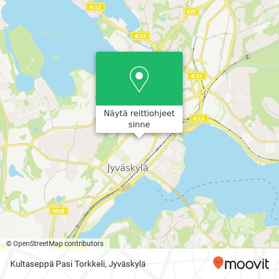 Kultaseppä Pasi Torkkeli kartta