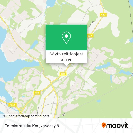 Toimistotukku Kari kartta