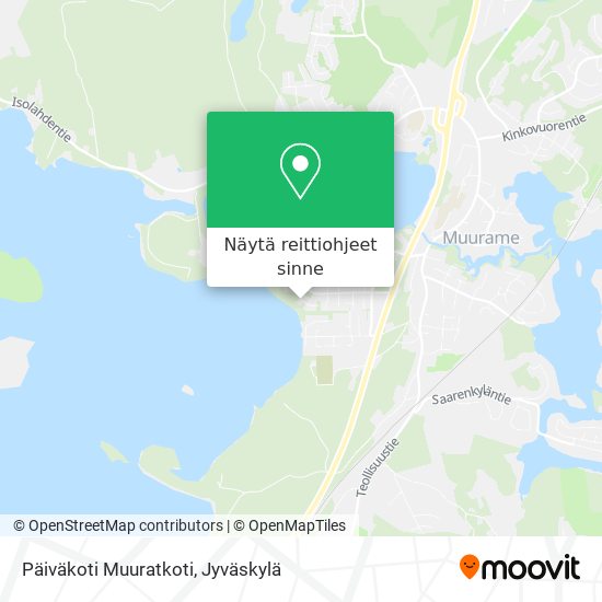 Päiväkoti Muuratkoti kartta
