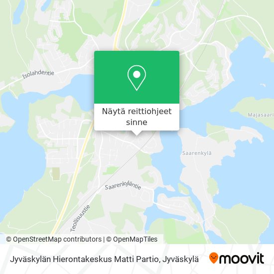 Kuinka päästä kohteeseen Jyväskylän Hierontakeskus Matti Partio paikassa  Muurame kulkuvälineellä Bussi?