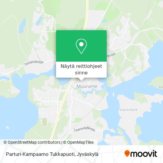 Parturi-Kampaamo Tukkapuoti kartta