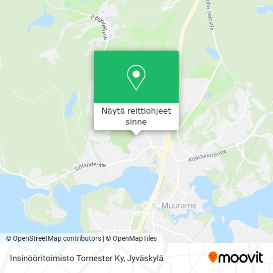Insinööritoimisto Tornester Ky kartta
