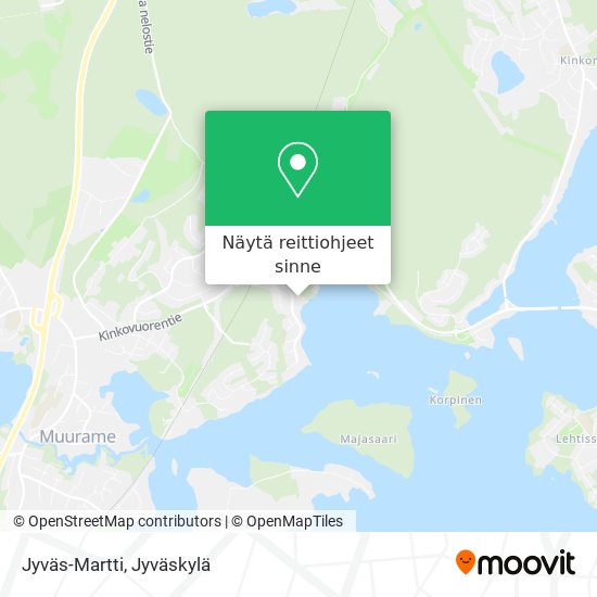 Jyväs-Martti kartta