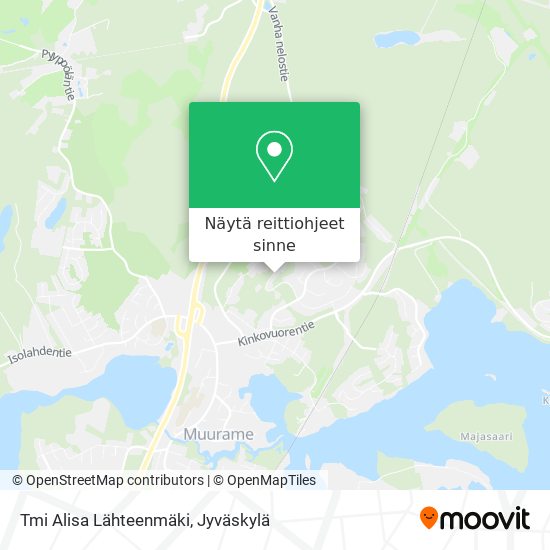Tmi Alisa Lähteenmäki kartta