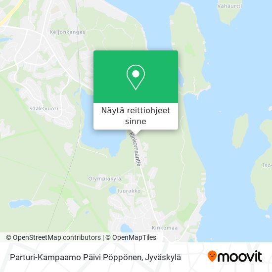 Parturi-Kampaamo Päivi Pöppönen kartta