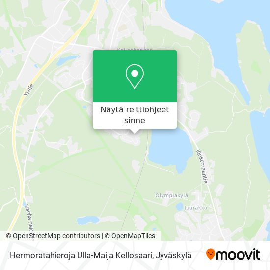 Hermoratahieroja Ulla-Maija Kellosaari kartta