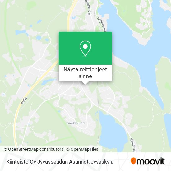 Kiinteistö Oy Jyvässeudun Asunnot kartta