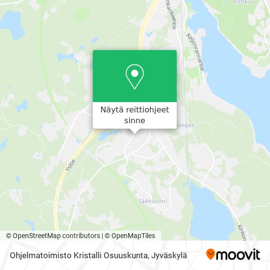 Ohjelmatoimisto Kristalli Osuuskunta kartta