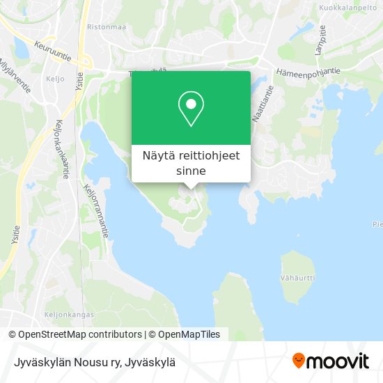 Jyväskylän Nousu ry kartta