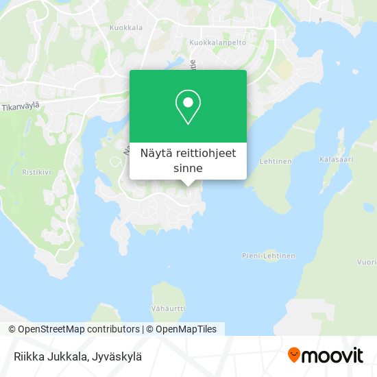 Riikka Jukkala kartta