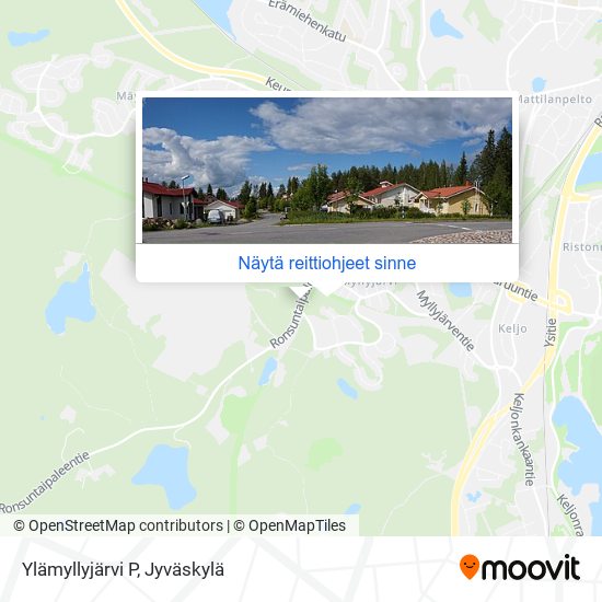 Ylämyllyjärvi P kartta