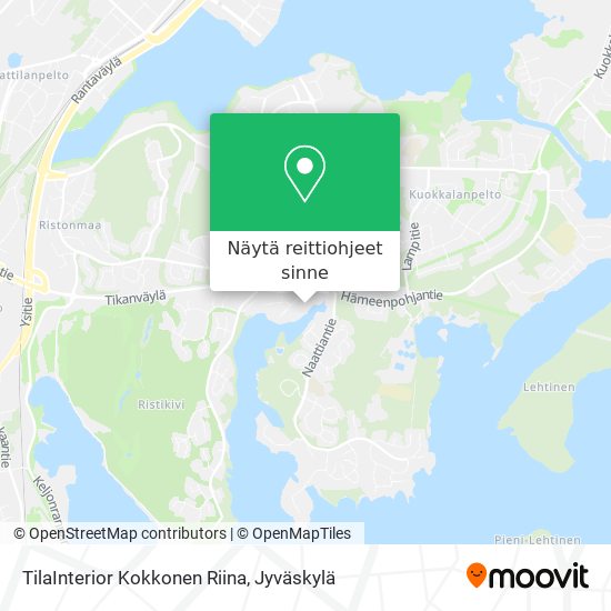 TilaInterior Kokkonen Riina kartta