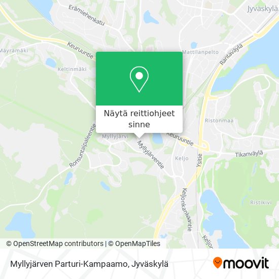 Myllyjärven Parturi-Kampaamo kartta