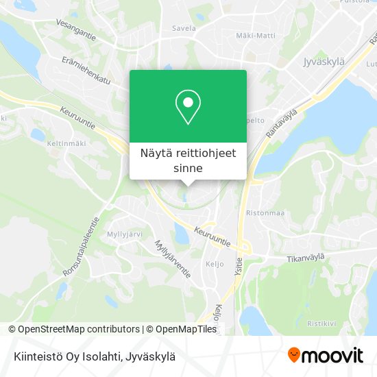 Kiinteistö Oy Isolahti kartta