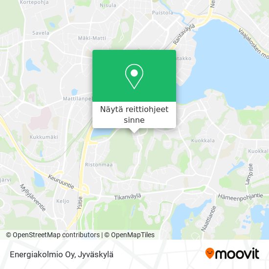 Energiakolmio Oy kartta