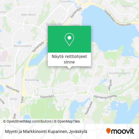 Myynti ja Markkinointi Kuparinen kartta