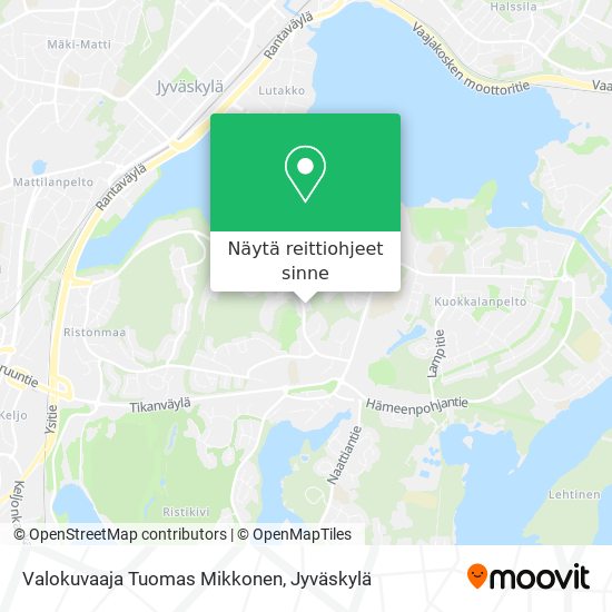Valokuvaaja Tuomas Mikkonen kartta