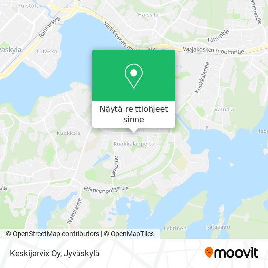 Keskijarvix Oy kartta