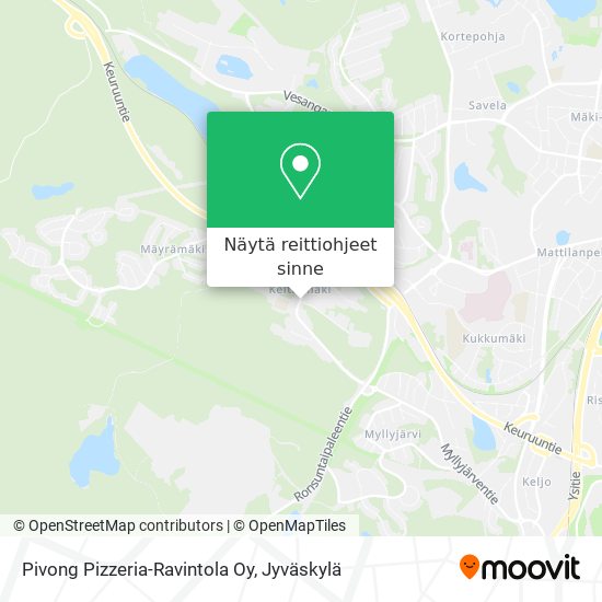 Pivong Pizzeria-Ravintola Oy kartta