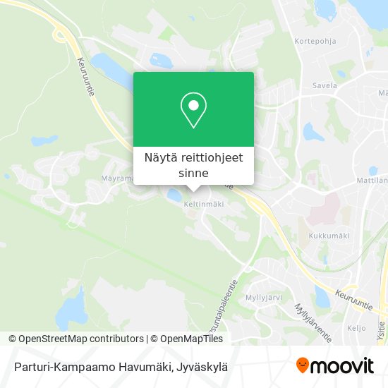 Parturi-Kampaamo Havumäki kartta