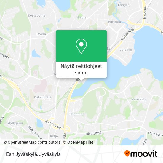 Esn Jyväskylä kartta