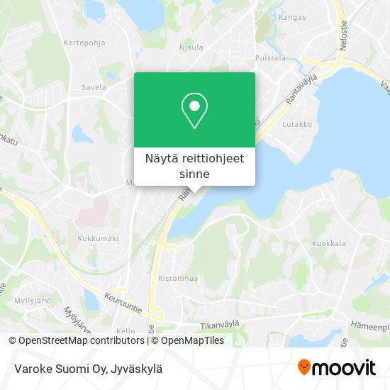 Varoke Suomi Oy kartta