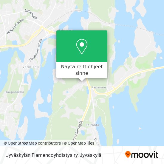 Jyväskylän Flamencoyhdistys ry kartta