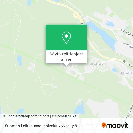 Suomen Leikkaussalipalvelut kartta