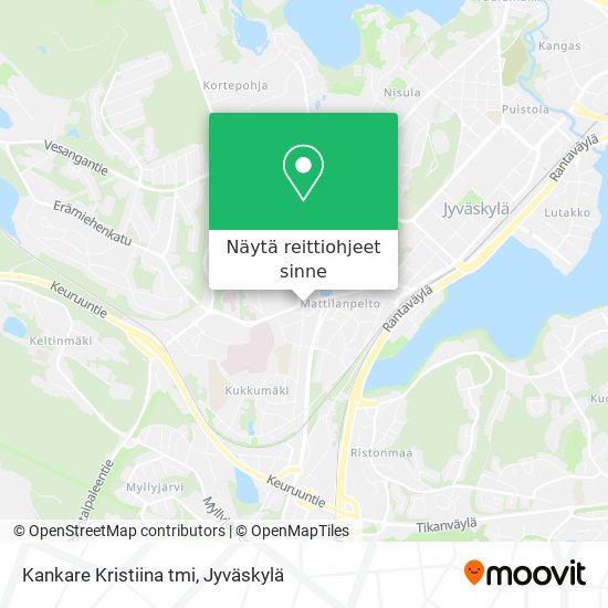 Kankare Kristiina tmi kartta