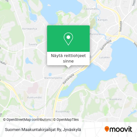 Suomen Maakuntakirjailijat Ry kartta