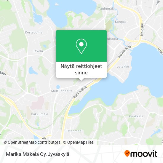 Marika Mäkelä Oy kartta