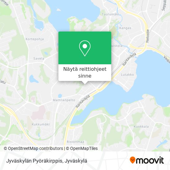 Jyväskylän Pyöräkirppis kartta