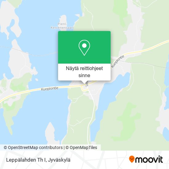 Leppälahden Th I kartta