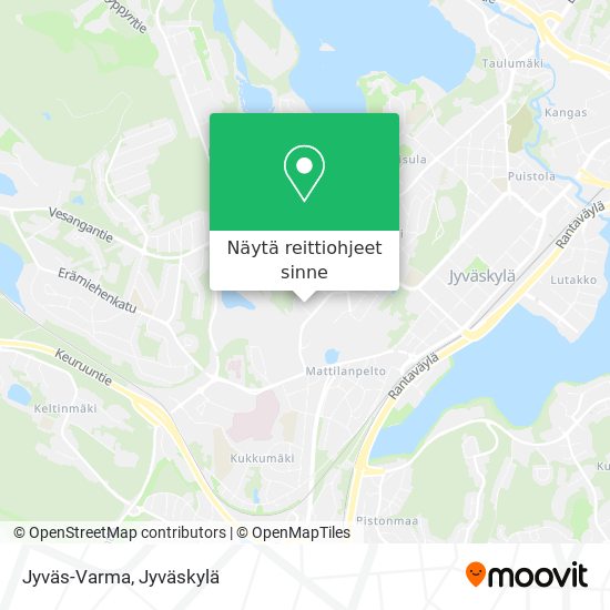 Jyväs-Varma kartta