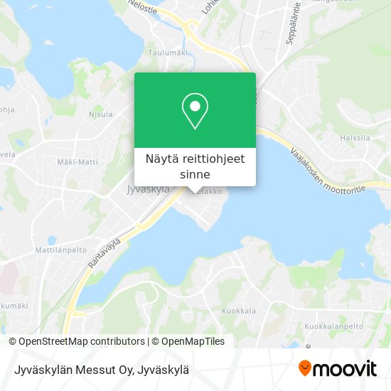 Jyväskylän Messut Oy kartta