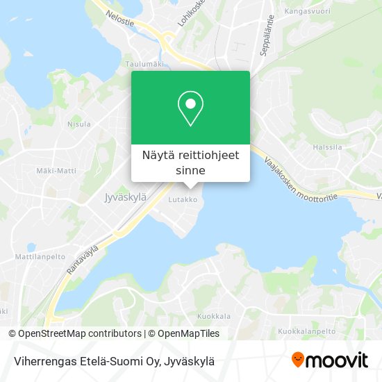 Viherrengas Etelä-Suomi Oy kartta