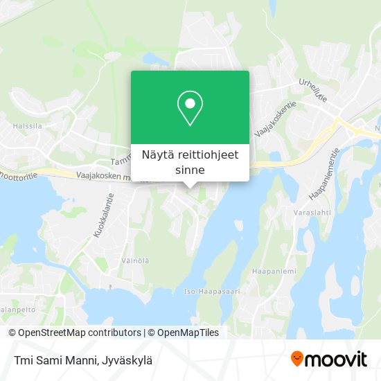Tmi Sami Manni kartta