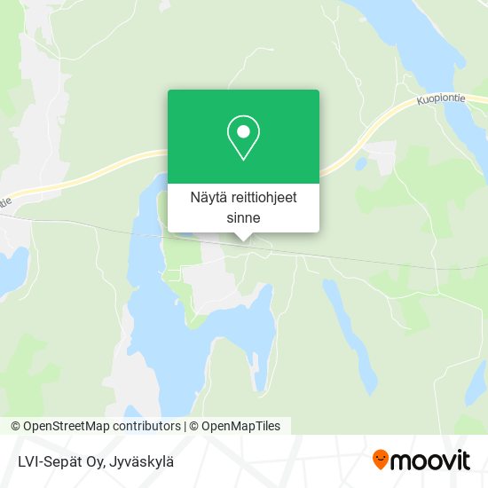 LVI-Sepät Oy kartta