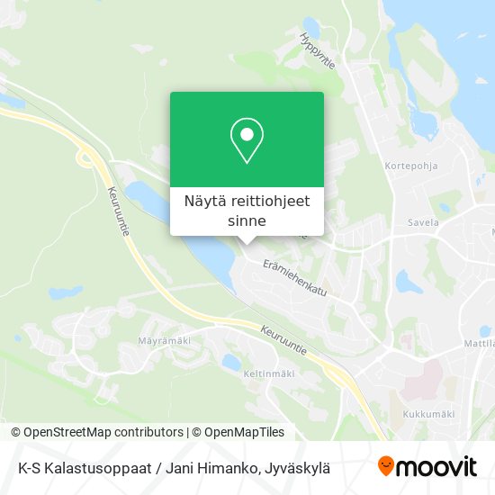 K-S Kalastusoppaat / Jani Himanko kartta