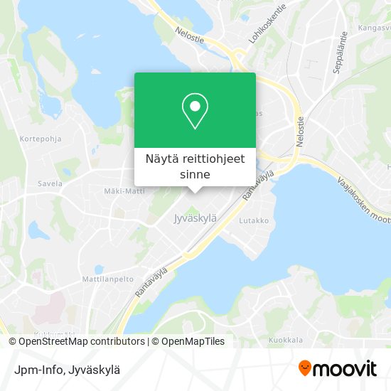 Kuinka päästä kohteeseen Jpm-Info paikassa Jyväskylä kulkuvälineellä Bussi?
