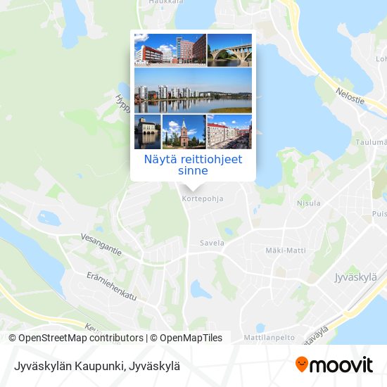 Jyväskylän Kaupunki kartta