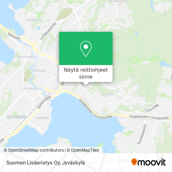 Suomen Lisäeristys Oy kartta